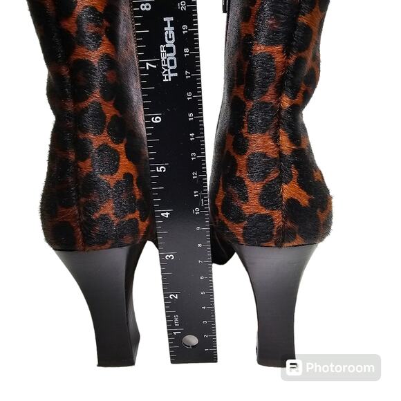 Matisse Eclair Leopard Cowhair Booties Women's 7.5 M - Picture 12 of 15